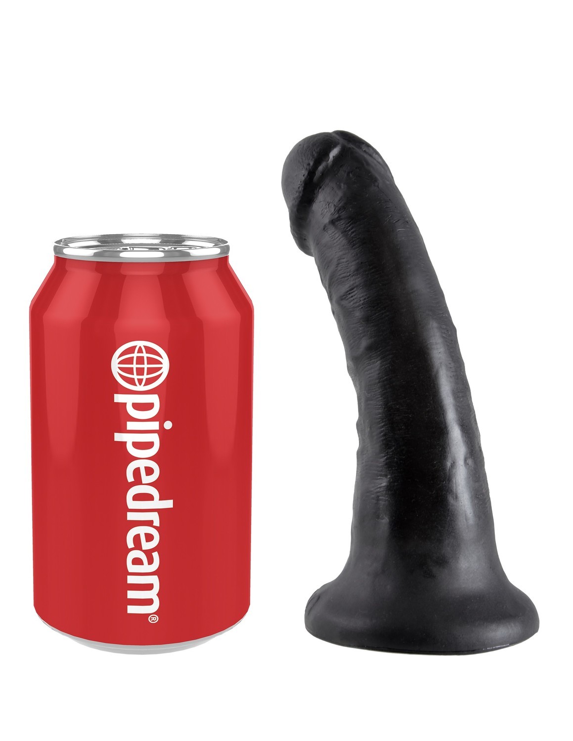 Фаллоимитатор King Cock 6", 15 см (черный)