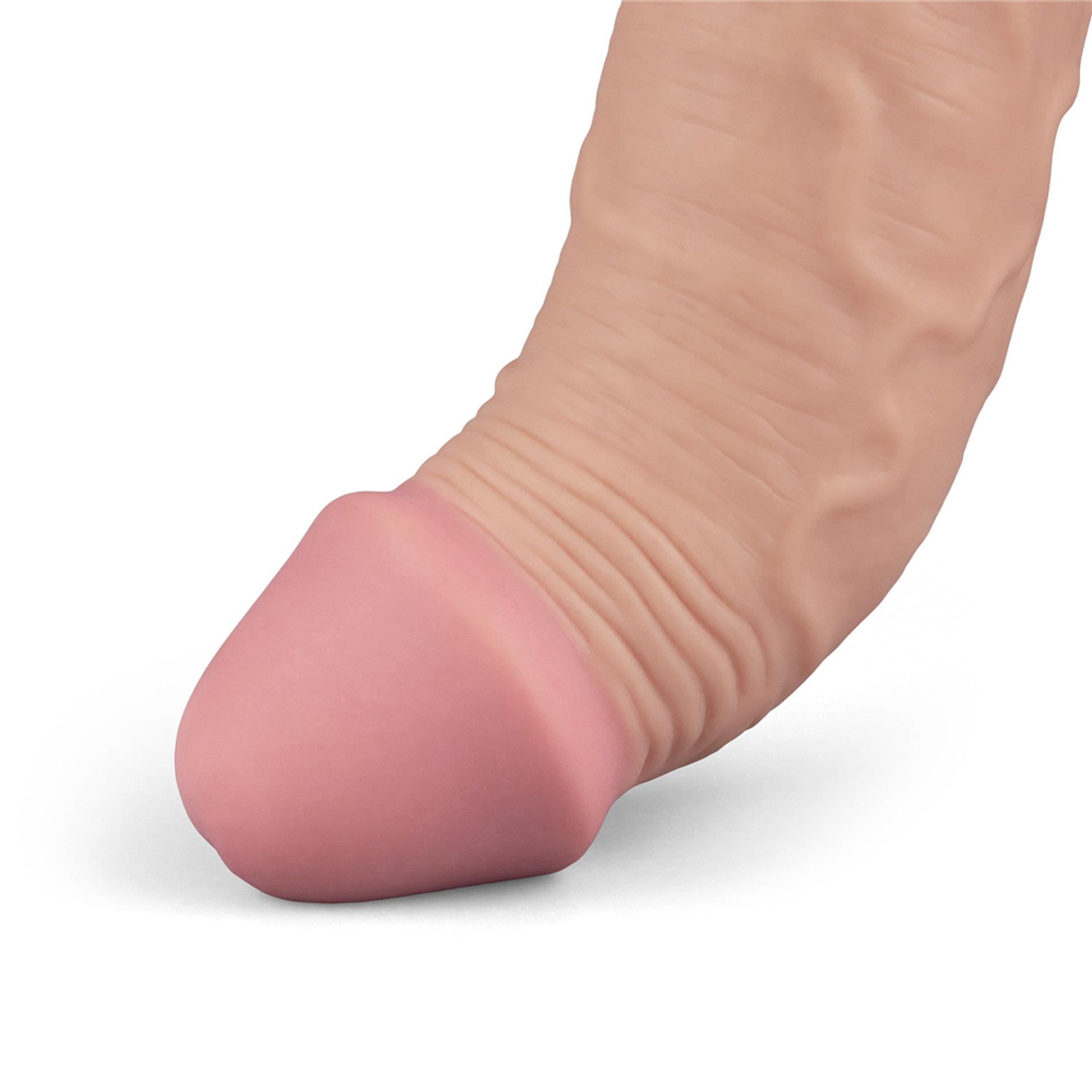 Вибратор Lovetoy Real Softee 9.5", 24 см (телесный)