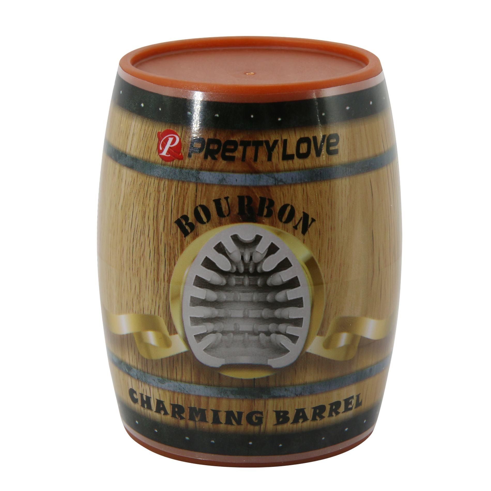 Мастурбатор яйцо Pretty Love Bourbon Charming Barrel (белый)