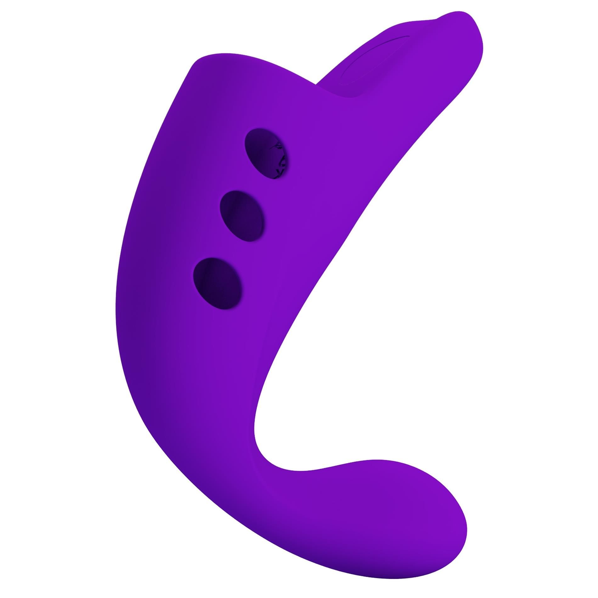 Вибратор на палец Pretty Love Fingering Vibrator Gorgon, 9,3 см (фиолетовый)