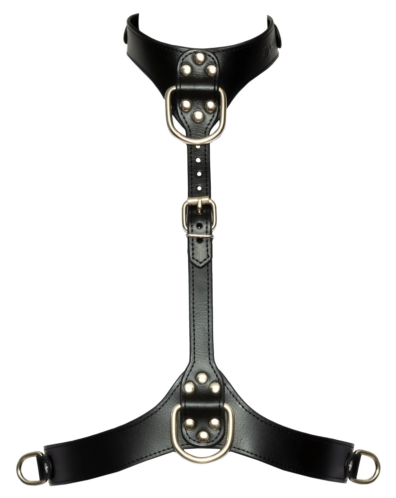 Упряж на груди Bad Kitty Chest Harness, S-L (чорний)
