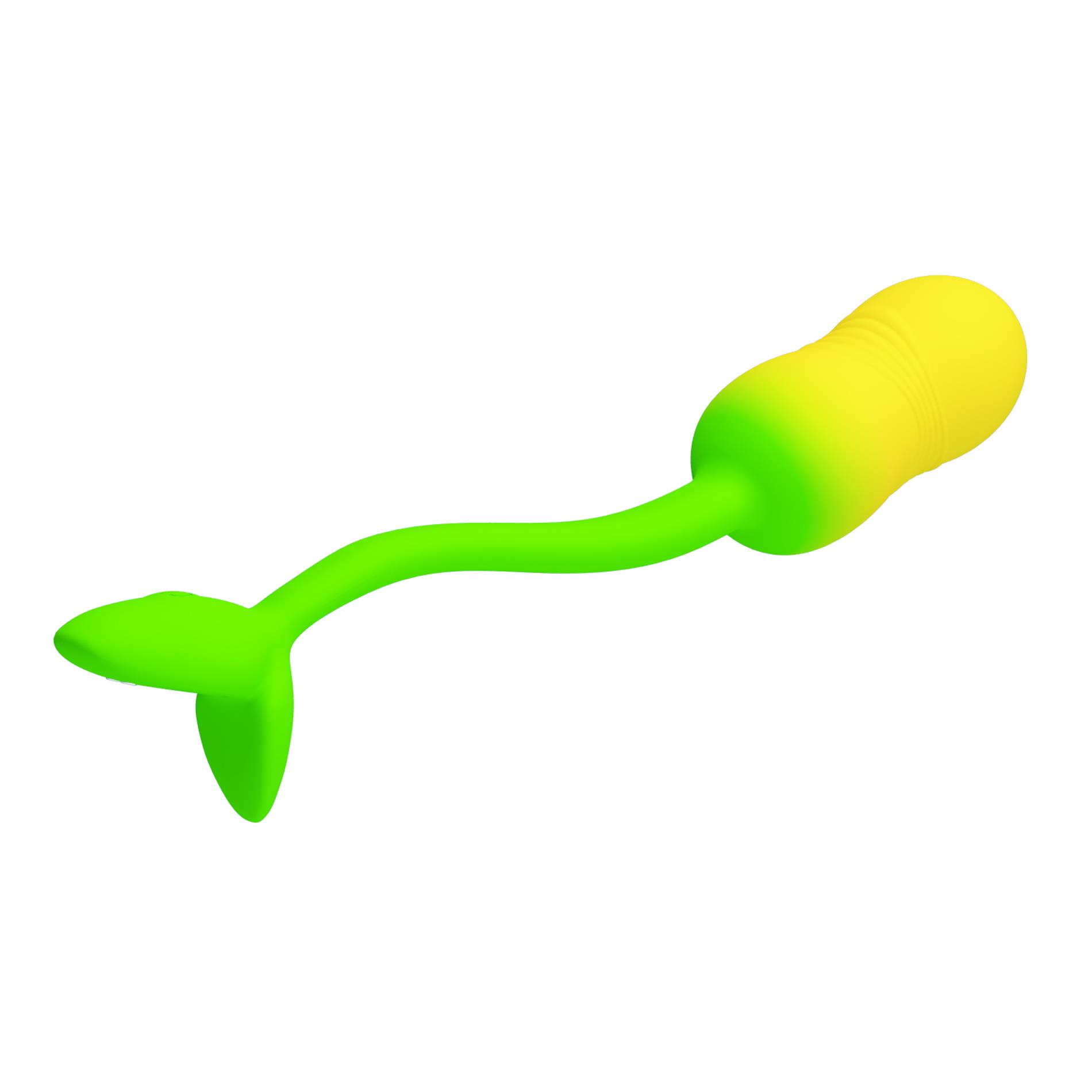 Wibrujące Jajko Pretty Love Poulsen App Egg 02, 20.2 cm (żółty)