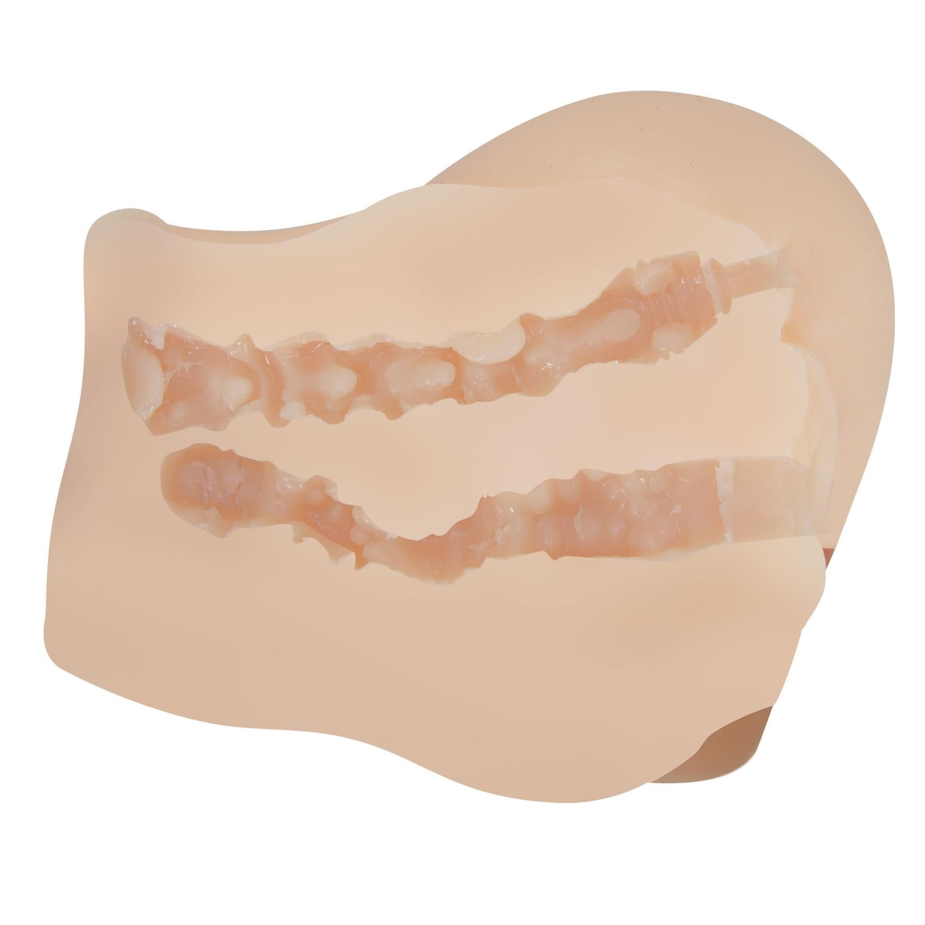 Реалистичный мастурбатор Crazy Bull Mila (телесный)