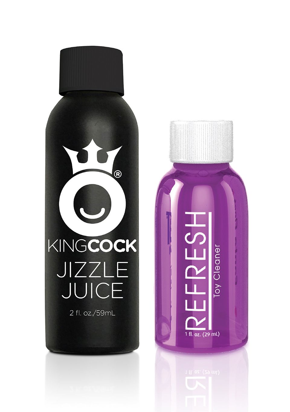 Фаллоимитатор с эякуляцией King Cock Squirting Cock, 25,4 см (телесный)