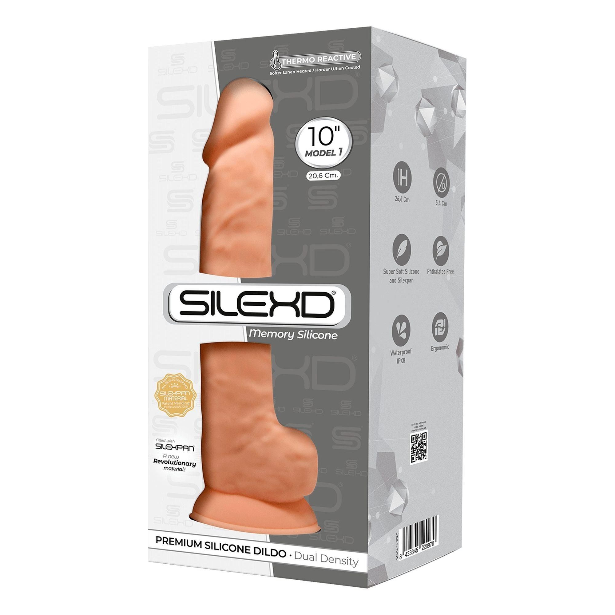 Фаллоимитатор Adrien Lastic SilexD Flesh Model 1, 26,6 см (телесный)