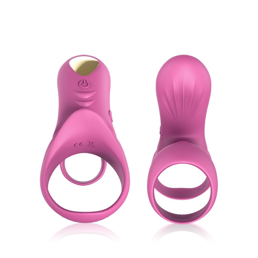 Виброкольцо Boss Series Ranger Penis Ring, 10.9 см (розовый)