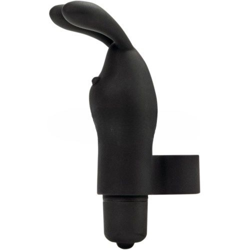 Вибратор на палец FeelzToys Magic Finger, 10 см (черный)