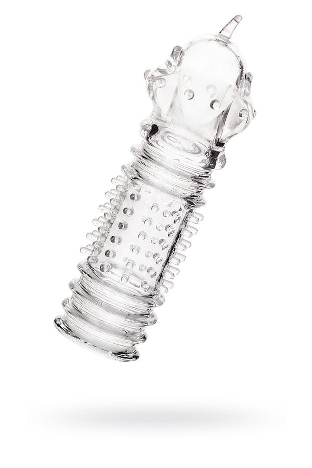 A-TOYS Baldi Attachments - Nakładka na penisa, Przezroczysty, 15.3 cm