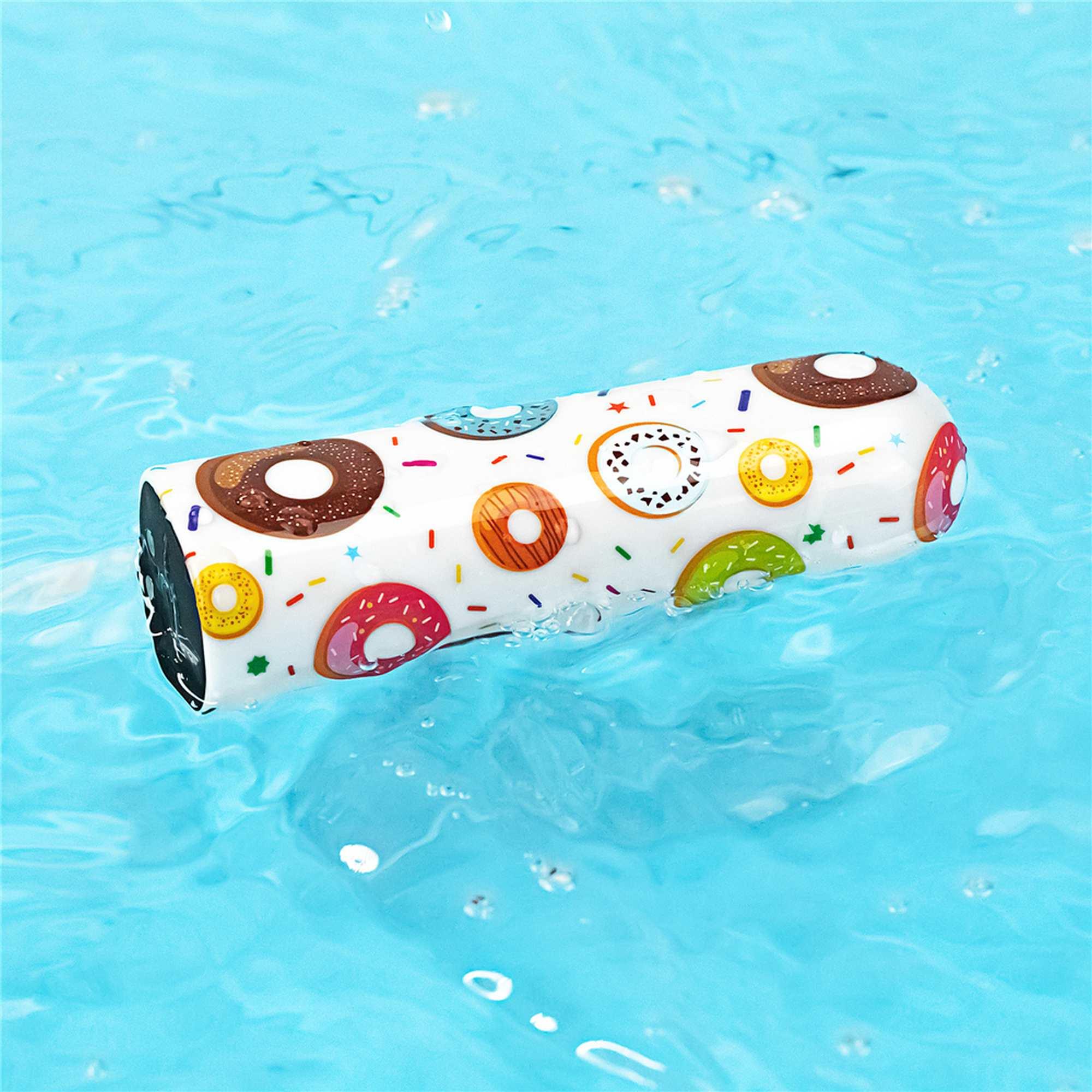 Wibrator do łechtaczki Lovetoy Donut Massager, 8.5 cm (biały)