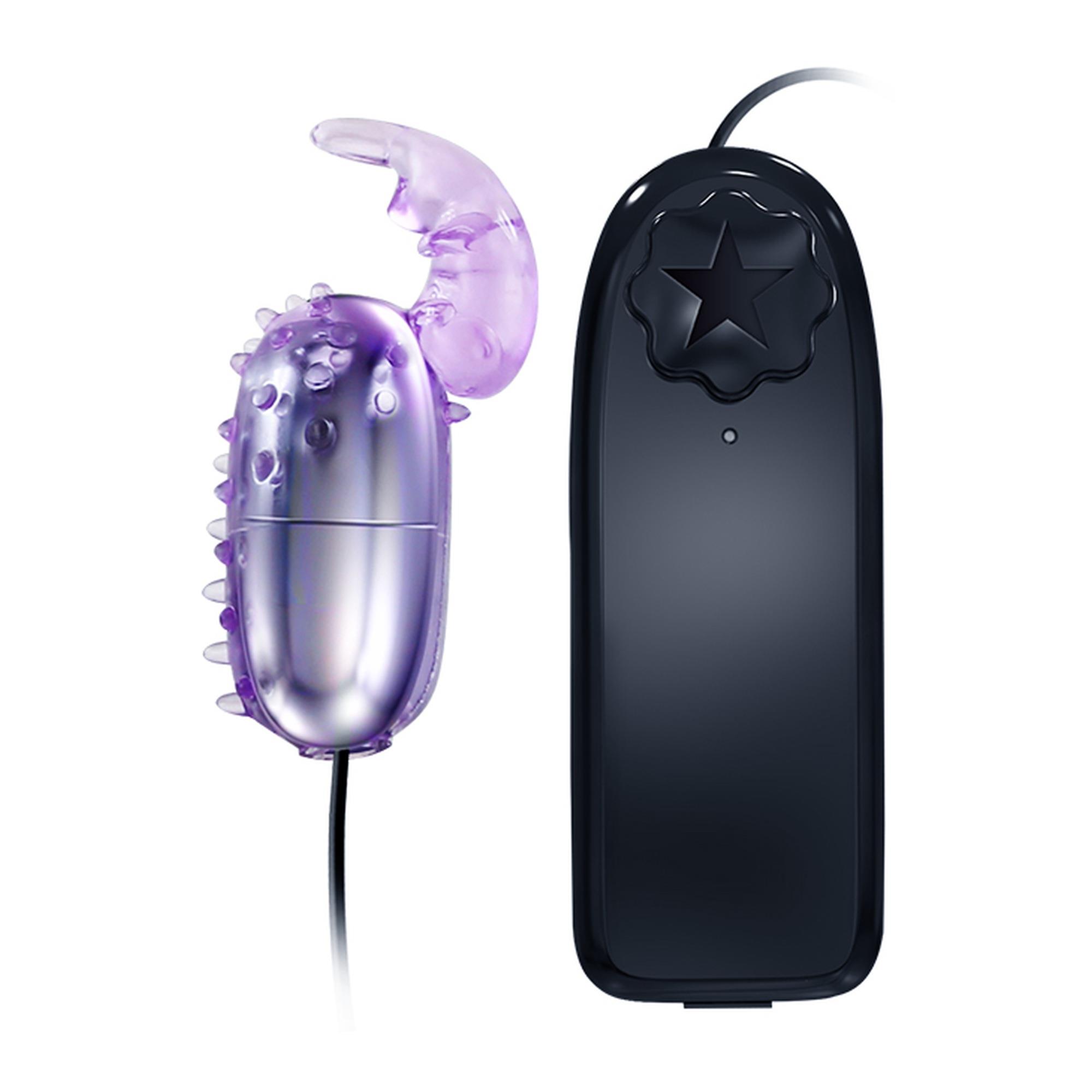 Виброяйцо Baile S-Vibe Super Vibrator, 9.2 см (фиолетовый)