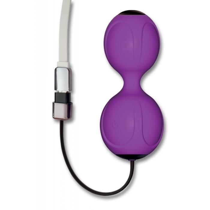 Вагинальные шарики Adrien Lastic Kegel Vibe, 19 см (фиолетовый)