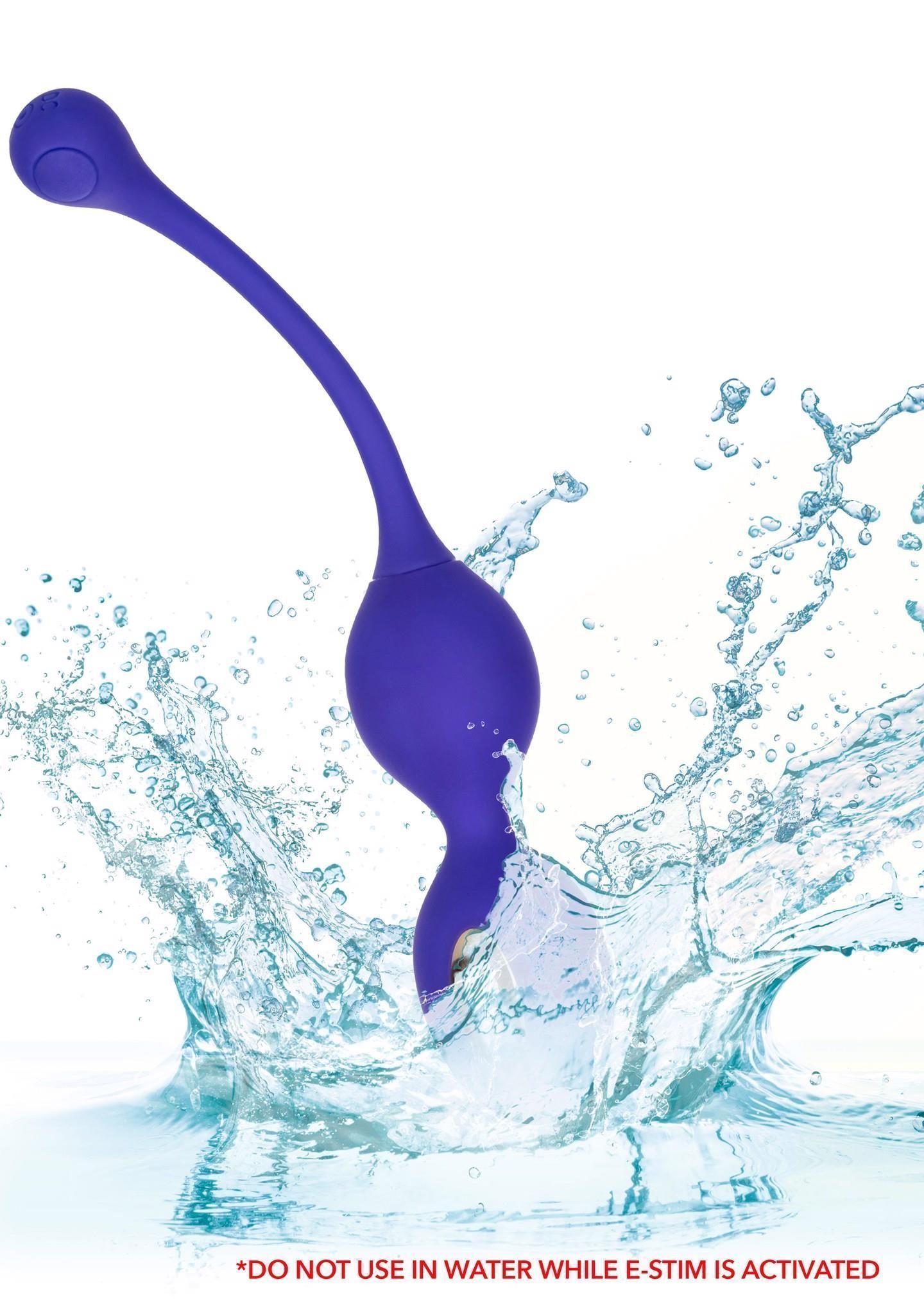 Вагинальные шарики CalExotics E-stim Dual Kegel Exerciser, 19,7 см (фиолетовый)