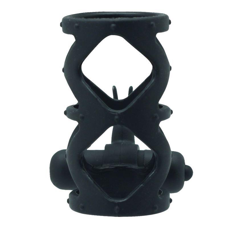 Виброкольцо Toyz4lovers Timeless Slender, 7,5 см (черный)