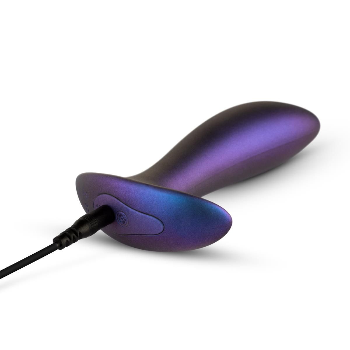 Анальна пробка Hueman Uranus Remote-Controlled, 12 см (фіолетовий)