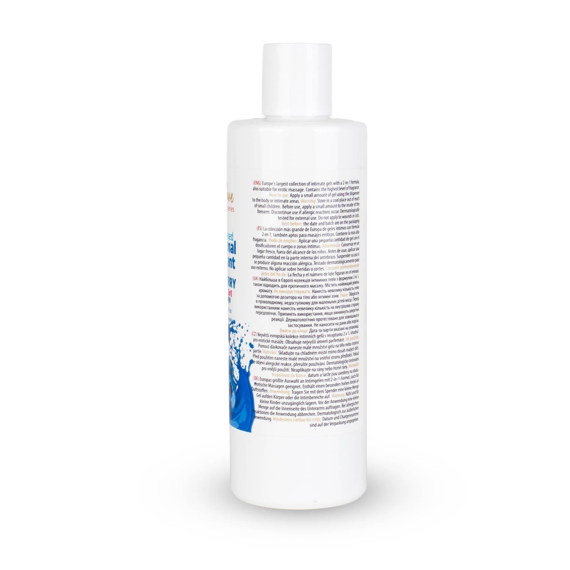 Лубрикант MyLove Aroma Series Intim&Massage 2in1 Blueberry, 300 мл
