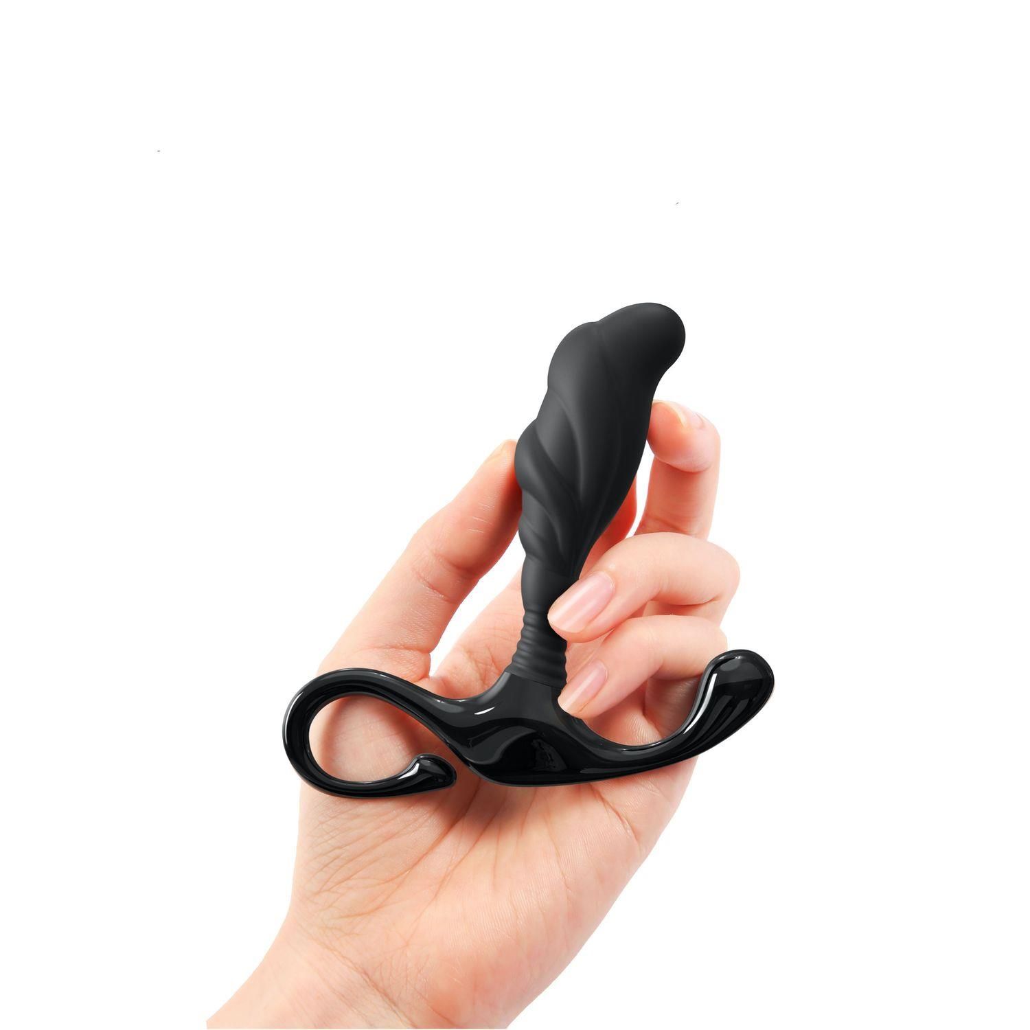 Стимулятор простаты Dorcel Expert P S, 10 см (черный)
