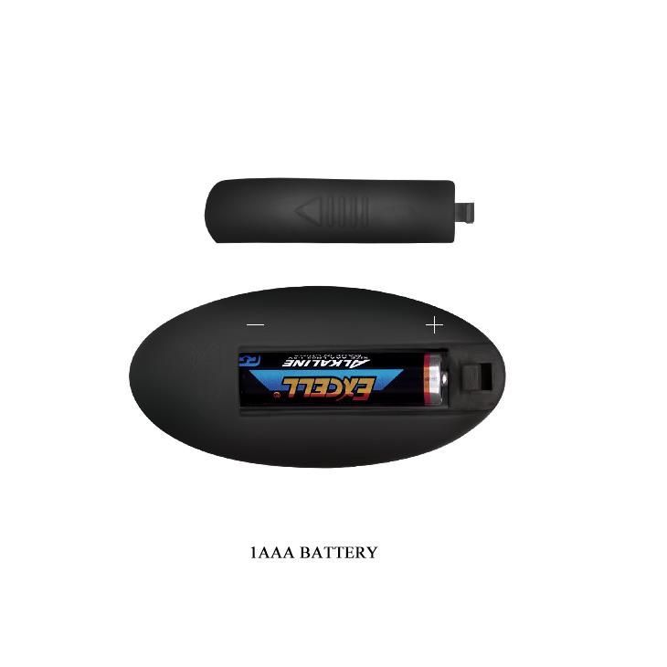 Анальна пробка LyBaile Mr.Play Vibrating Prostate Massager, 12.5 см (чорний)
