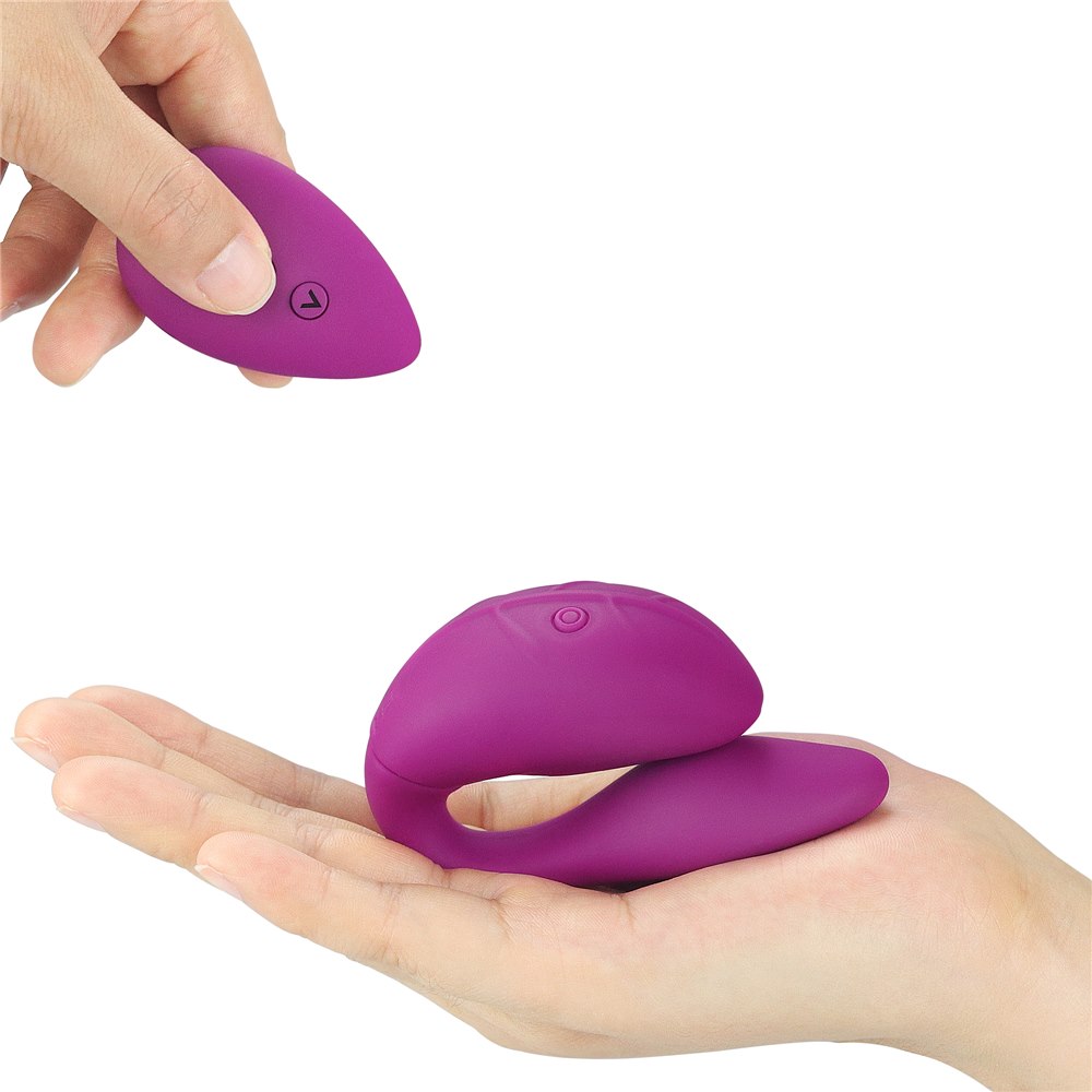 Вибратор LoveToy O-Sensual Double Rush, 8 см (розовый)