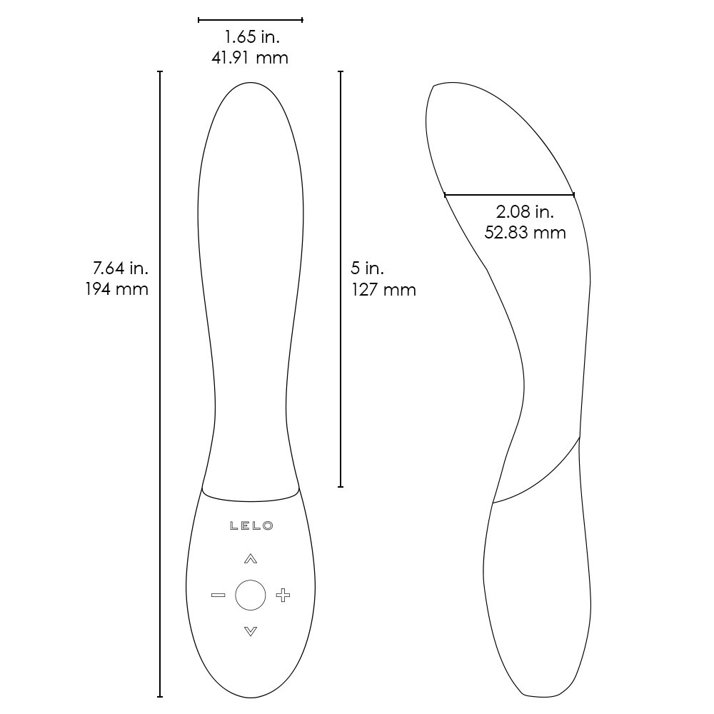 Вибратор Lelo Mona Wave, 19,5 см (черный)