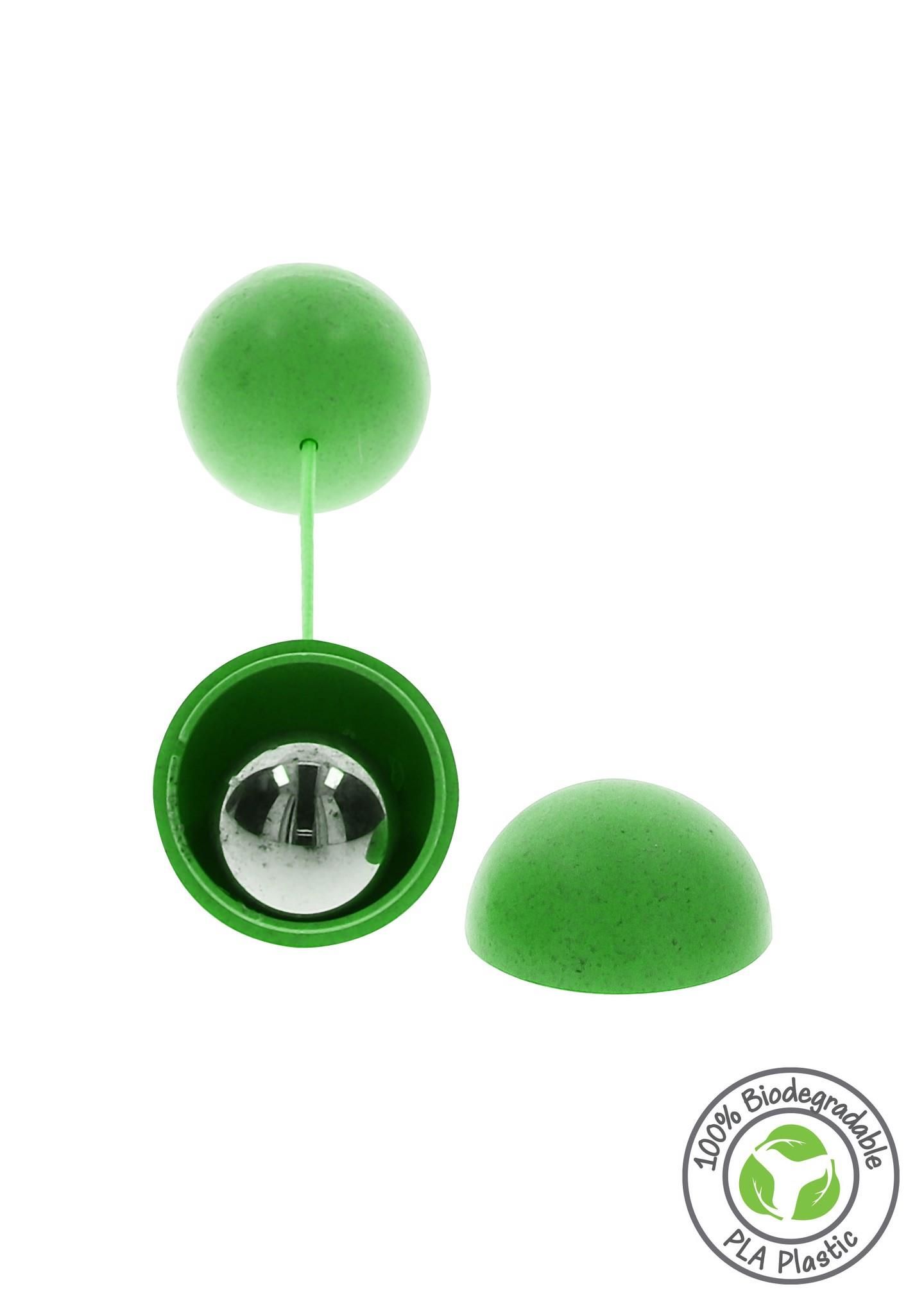 Вагинальные шарики Fuck Green Sphere Balls, 3,2 см (зеленый)