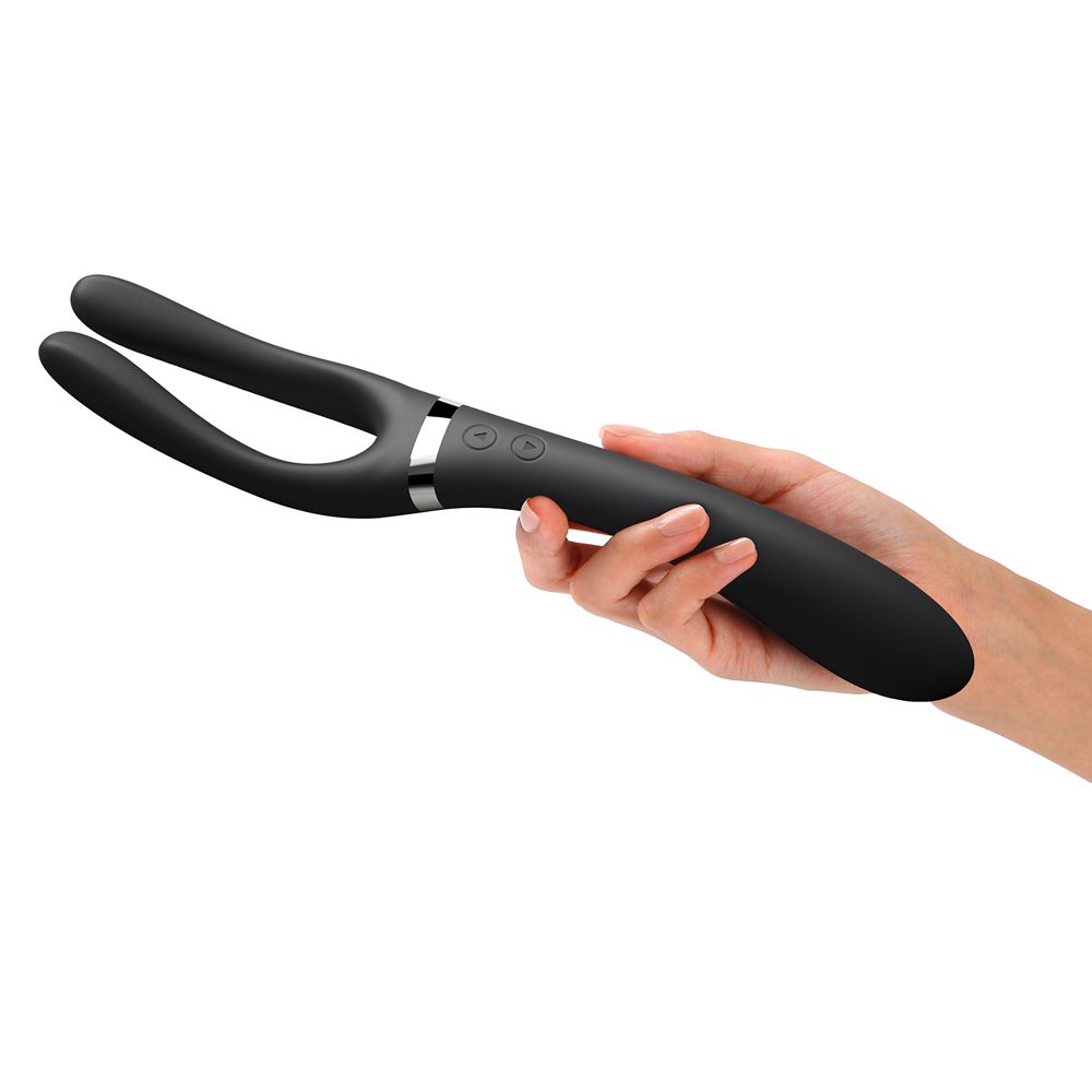 Гнучкий універсальний вібратор Dorcel Infinite Joy, 28,2 см (чорний)