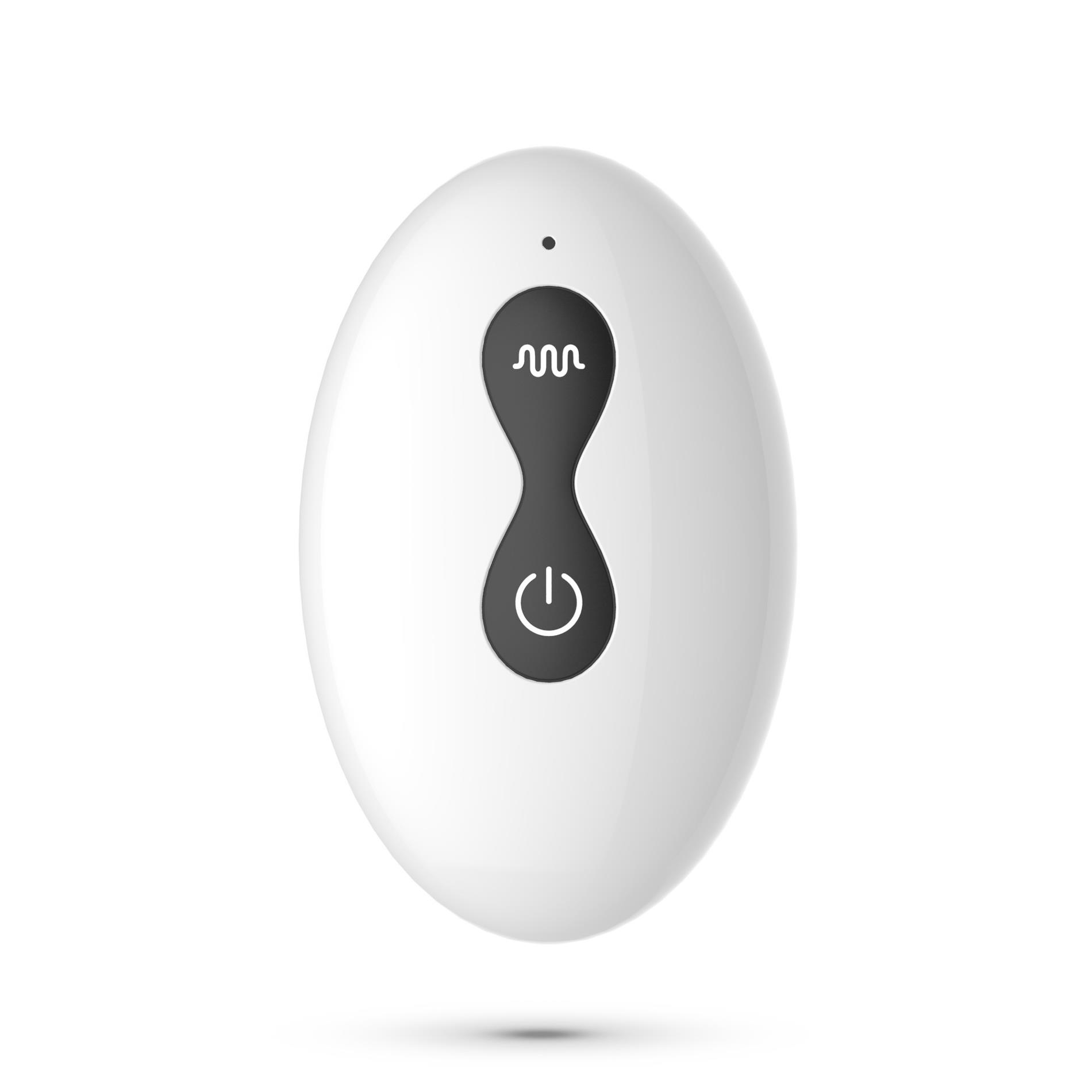 Стимулятор простаты Crushious Octo, 12 см (черный)