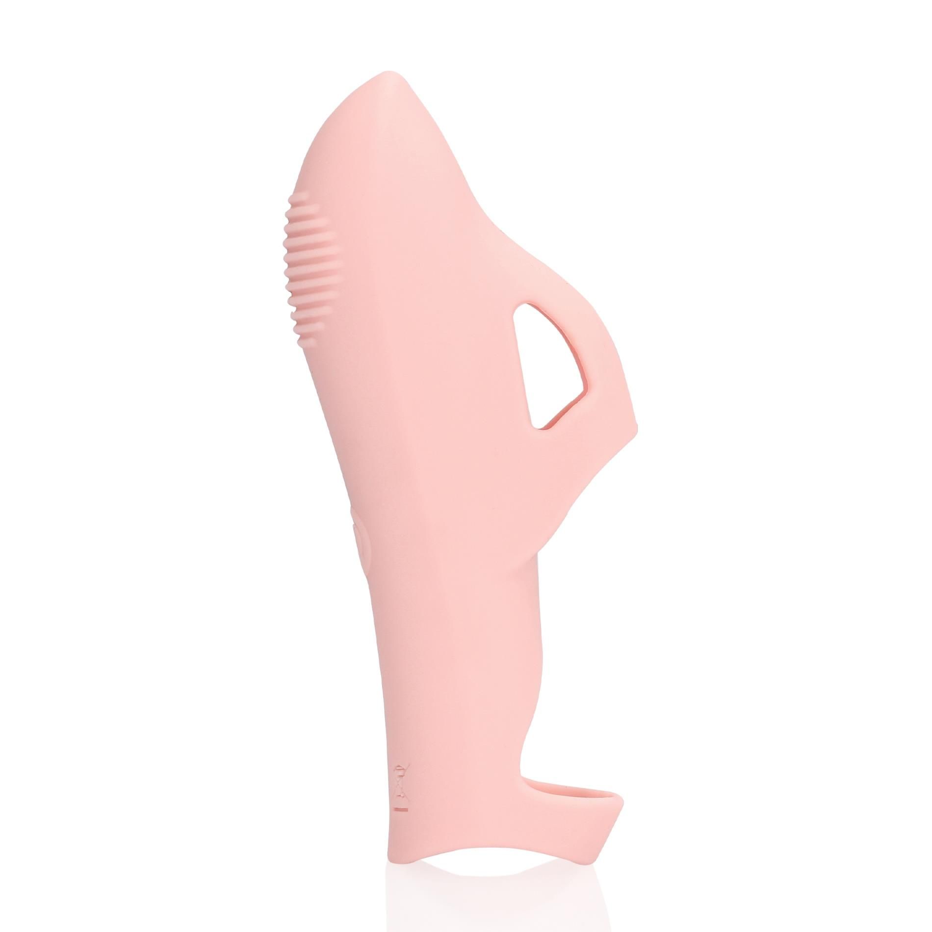 Вибратор на палец Loveline Silicone Finger, 11.2 см (розовый)