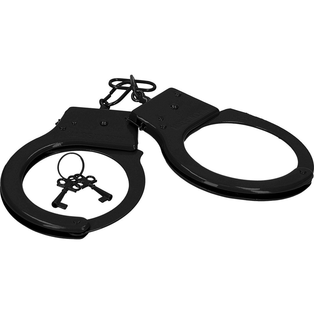 Наручники ShotsToys Metal Handcuffs (чорний)
