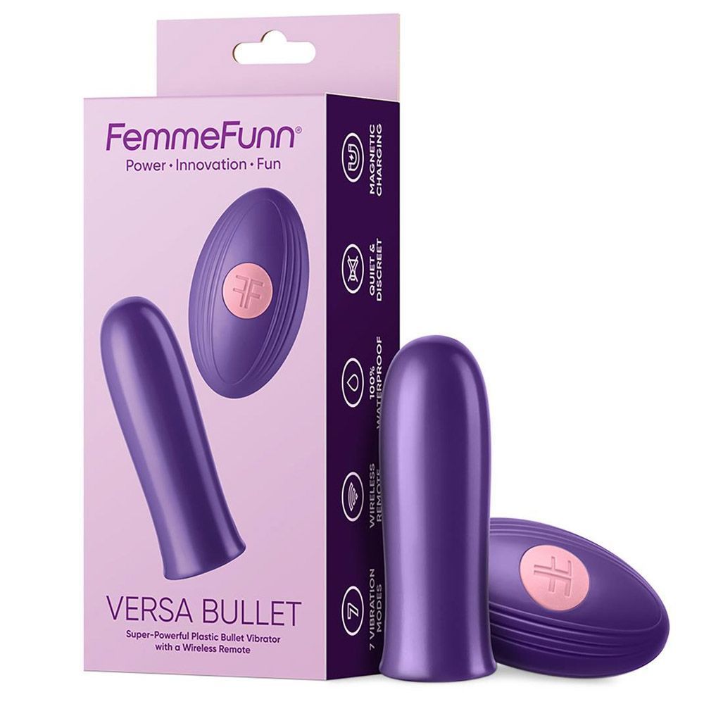 Вибромассажер Femme Funn Bullet, 8.1 см (фиолетовый)