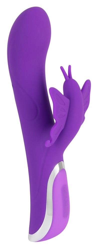 Вибратор-кролик Sweet Smile Rechargeable Rotating, 23 см (фиолетовый)
