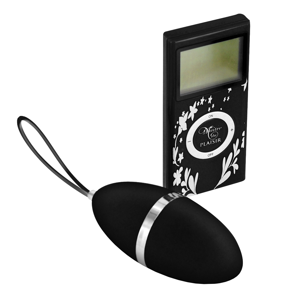 Виброяйцо Secret Intime Plaisirs Secrets, 7.9 см (черный)