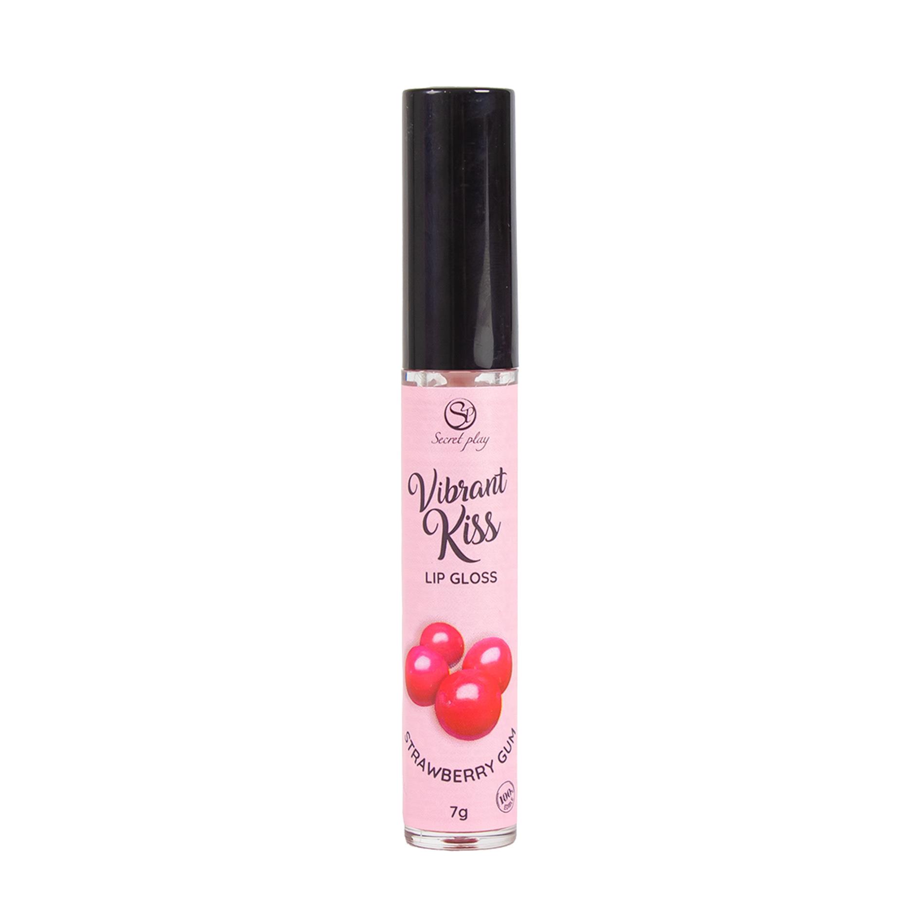 Блеск для губ Secret Play Vibrant Kiss Strawberry Gum, 6 мл