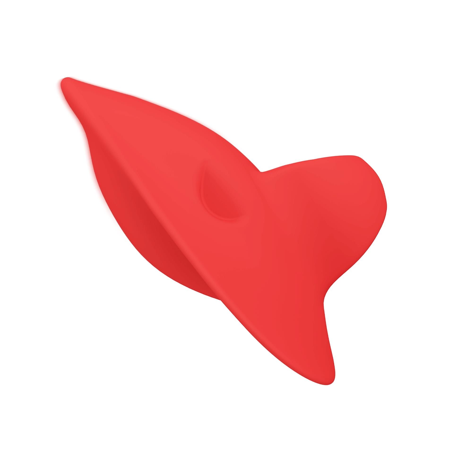 Wibrator na palec Pretty Love Carnation, 7 cm (czerwony)