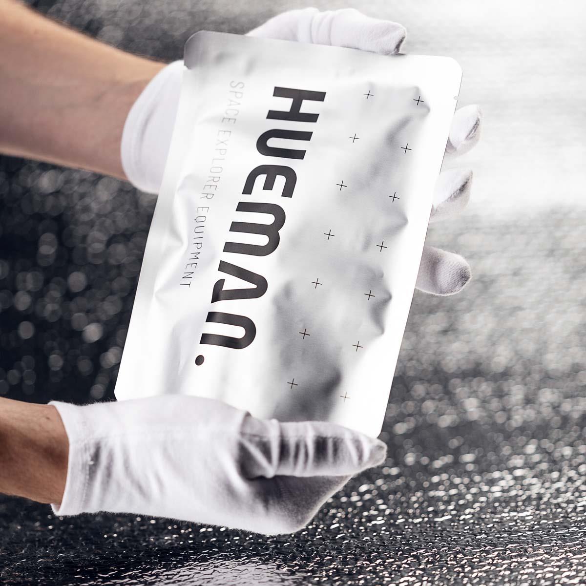 Korek analny Hueman Space Invader Thumping, 14 cm (fioletowy)