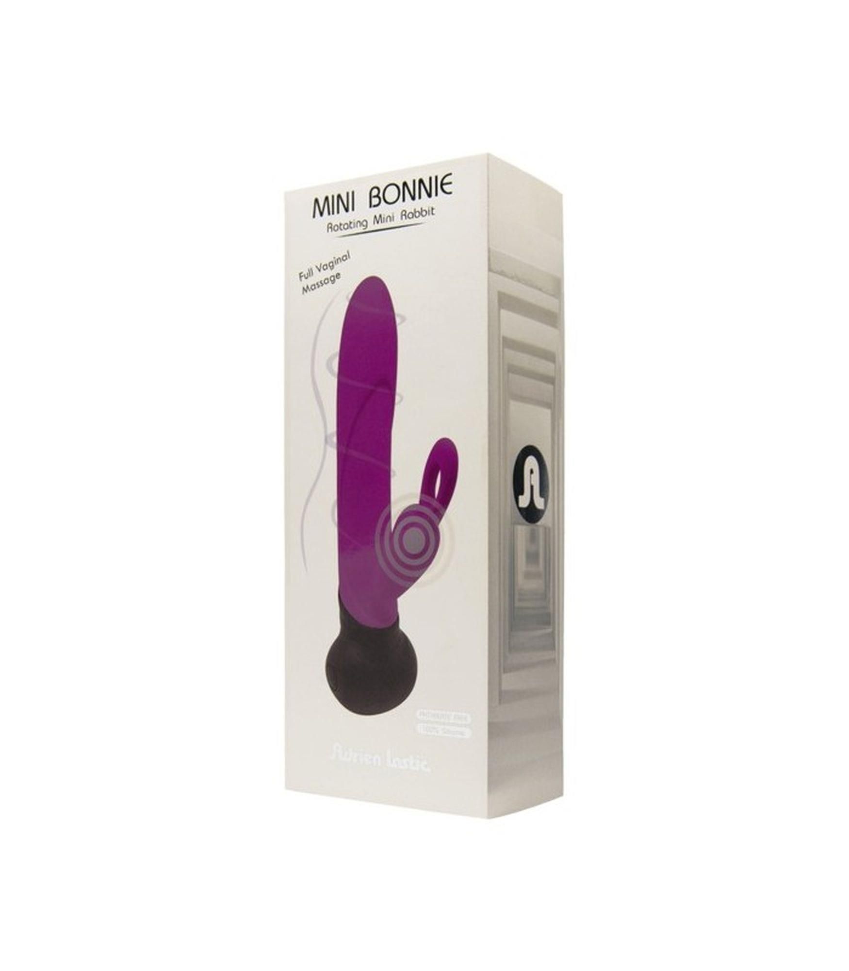 Вибратор-кролик Adrien Lastic Mini Bonnie, 19.7 см (фиолетовый)