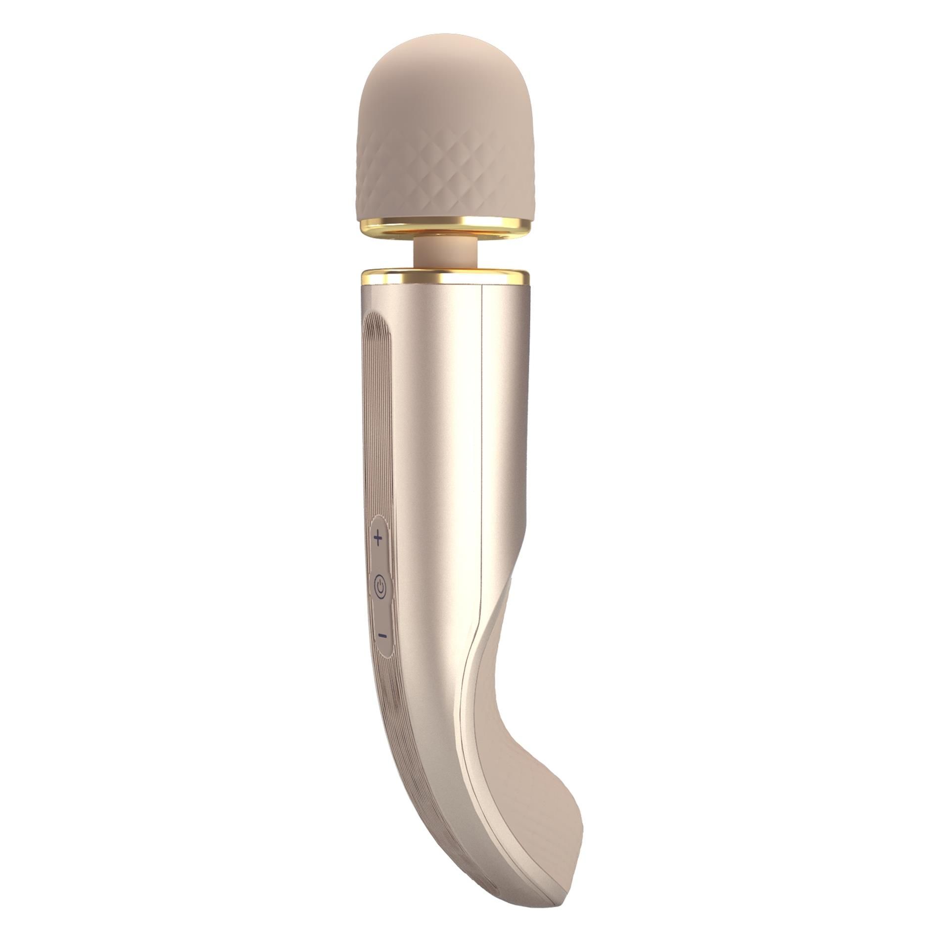 Вибромассажер Pretty Love Interesting Massager, 29 см (золотой)