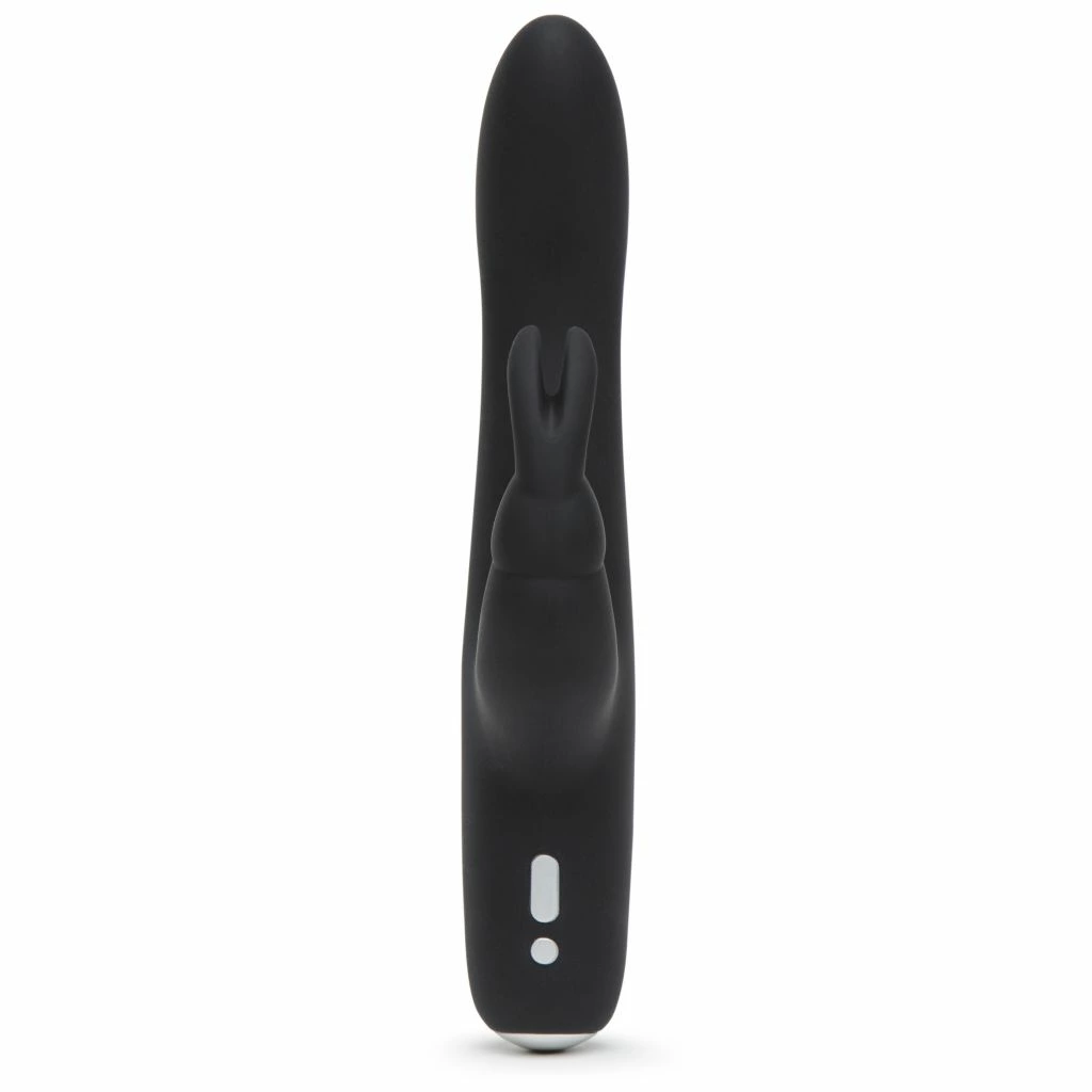 Вибратор-кролик Fifty Shades of Grey Greedy Girl Slimline, 21,6 см (черный)
