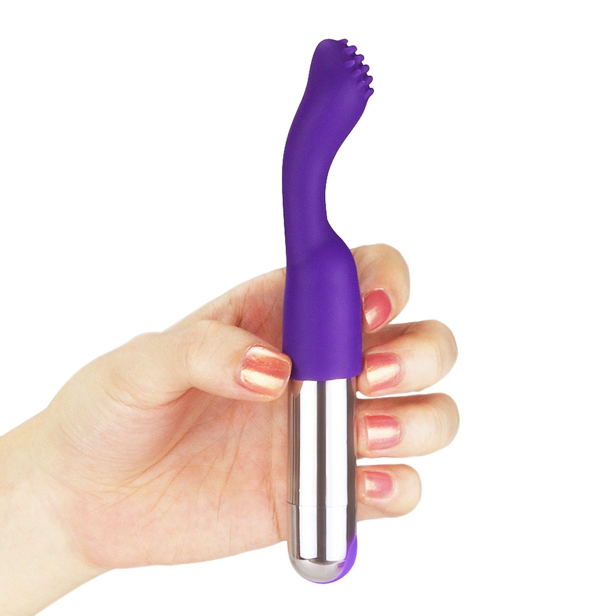 Вибратор LoveToy Rechargeable Ijoy Versatile Tickler, 14,5 см (фиолетовый)