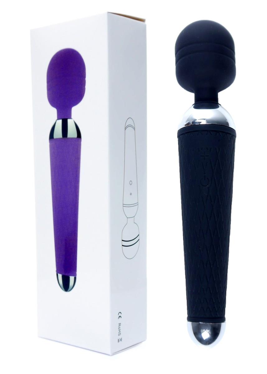 Массажер B - Series Magic Power Massager Wand, 19.5 см (черный)