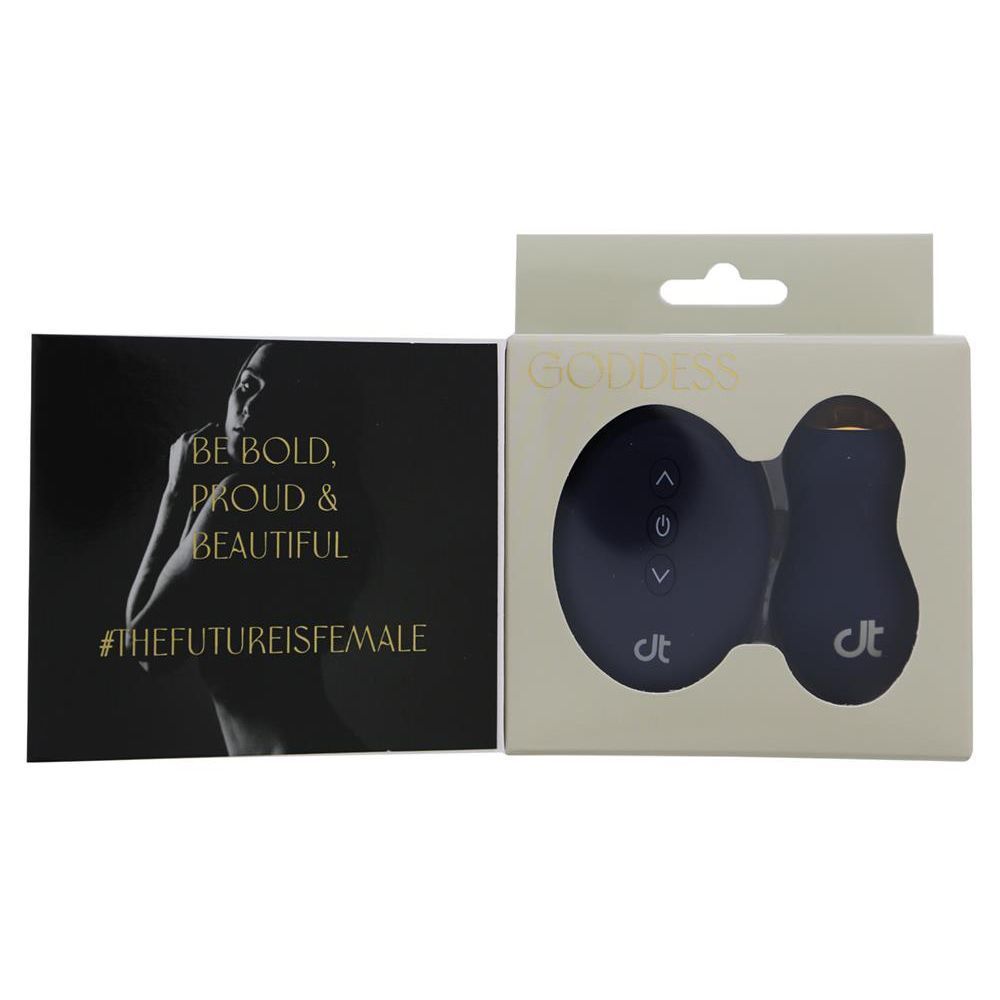 Виброяйцо Dream Toys Goddess Collection Apollo, 7,2 см (синий)