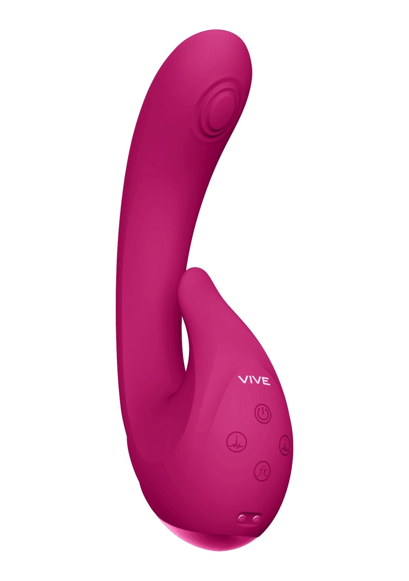 Wibrator Vive Miki, 22 cm (różowy)