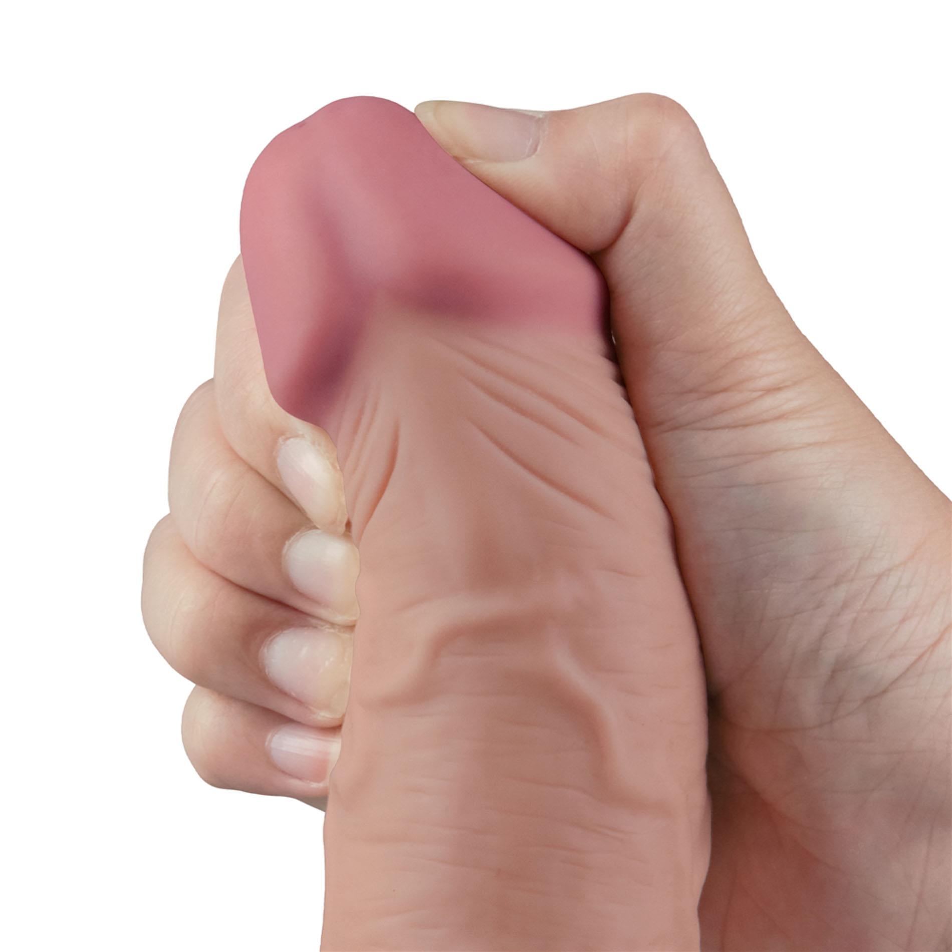 Вибратор Lovetoy Real Softee 9.5", 24 см (телесный)