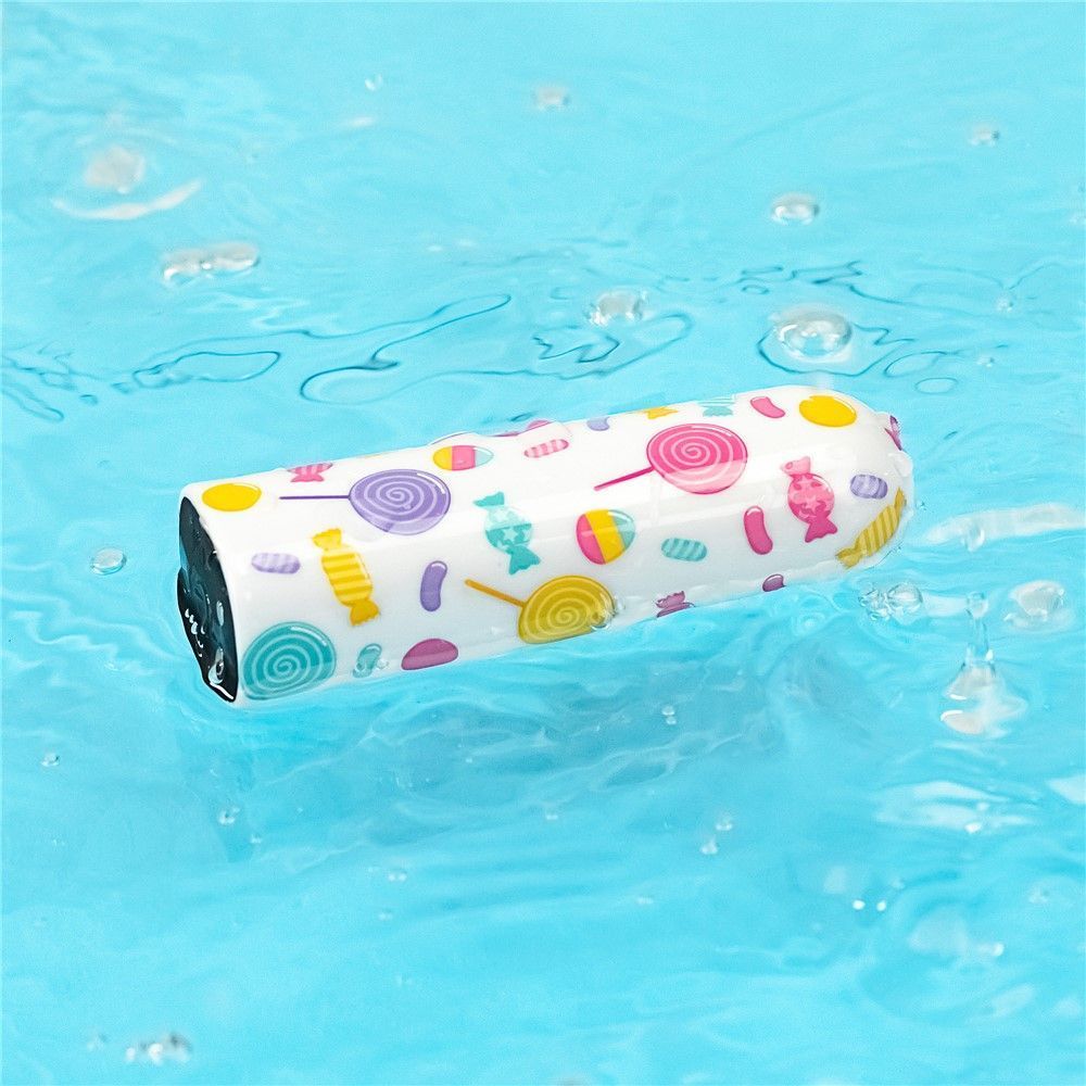 Вібратор для клітора LoveToy Lollipop Massager, 8,5 см (мульти)