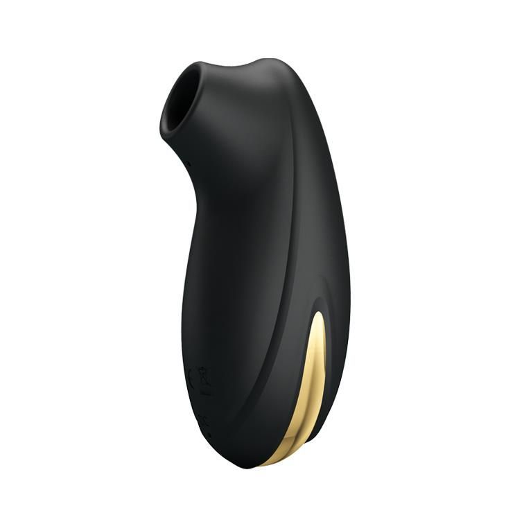 Вакуумный стимулятор клитора с вибрацией Pretty Love Otis (черный)