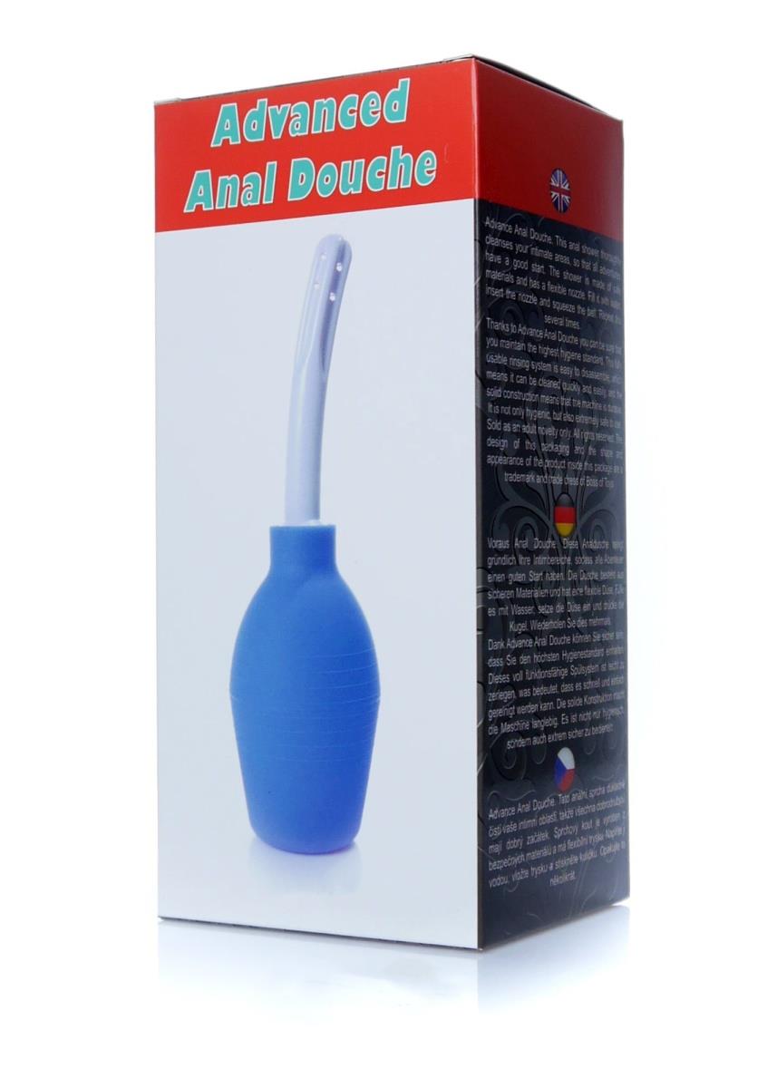 Boys of Toys - Prysznik analny, Niebieski, 26 cm, 355 ml