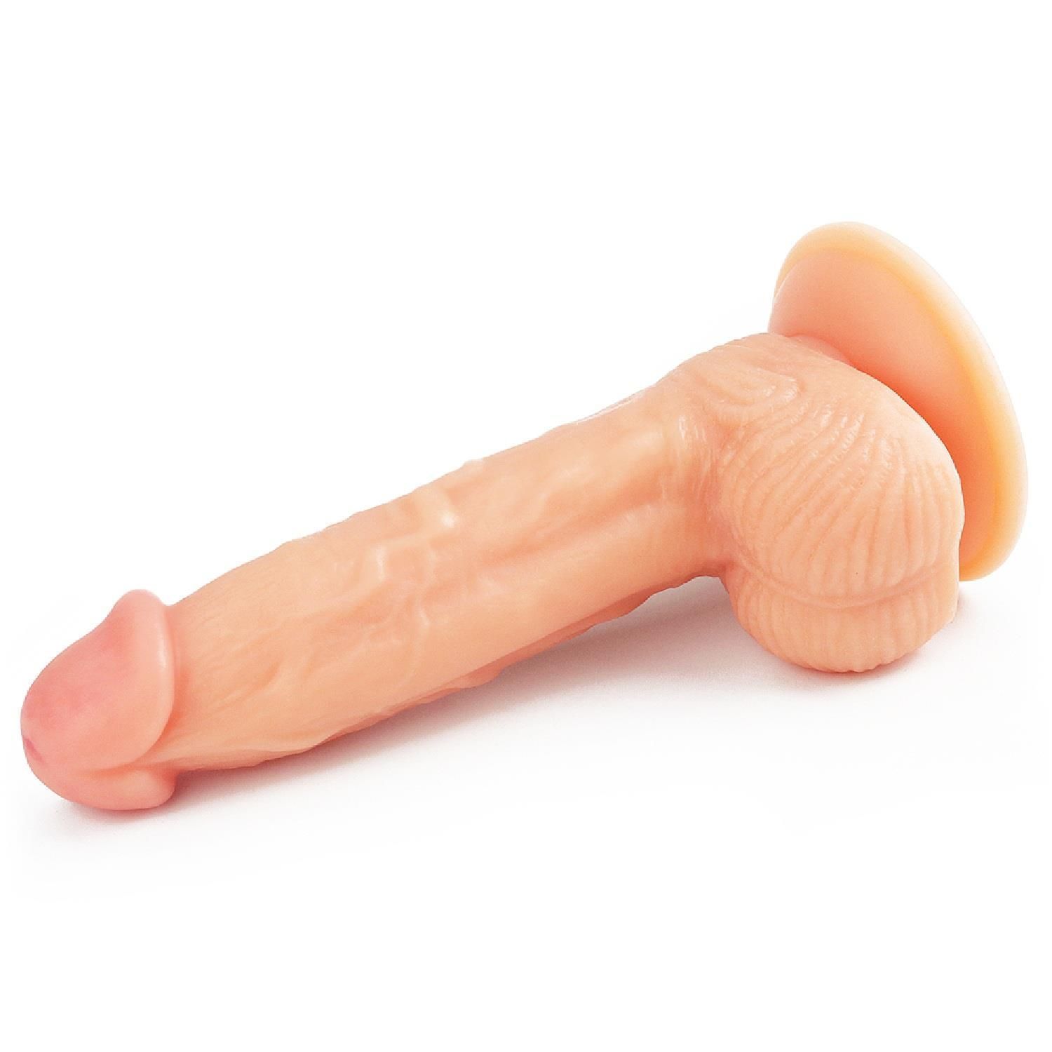 Фаллоимитатор реалистичный LoveToy The Ultra Soft Dude, 20 см (телесный)