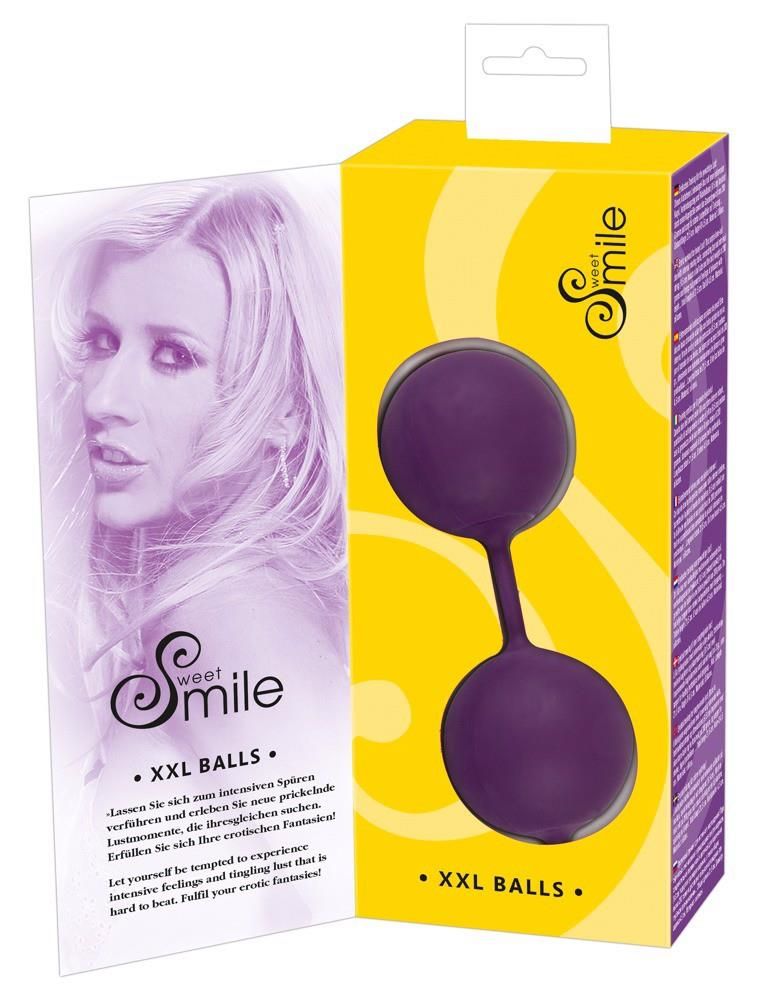 Вагинальные шарики Orion Sweet Smile XXL, 21,5 см (фиолетовый)