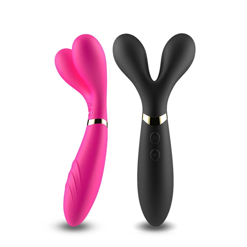 Вибратор B - Series Joy Y-Wand, 19.2 см (розовый)