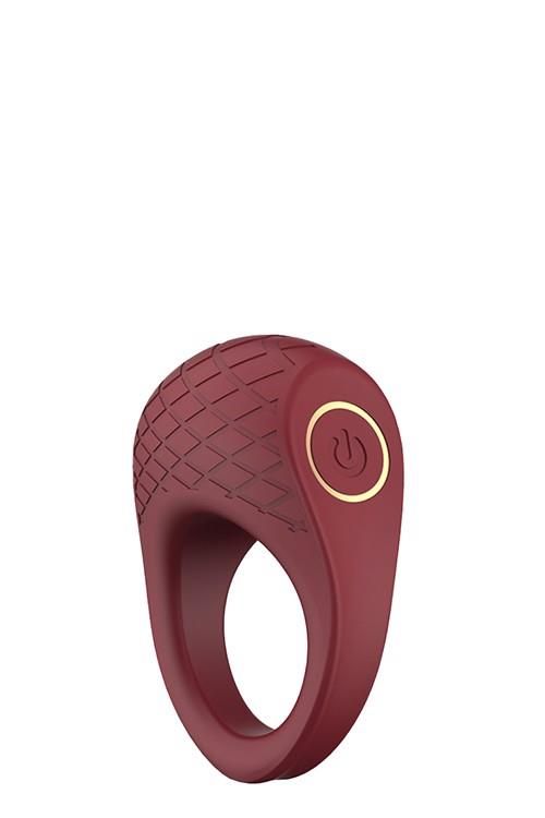 Эрекционное кольцо Dream Toys Romance Ivy, 6,5 см (бордовый)