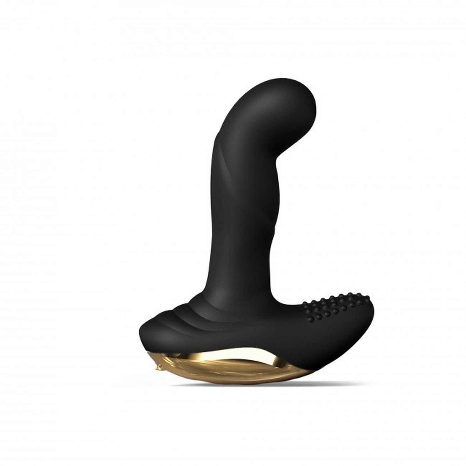 Массажер простаты Dorcel P-Finger, 13,5 см (черный)